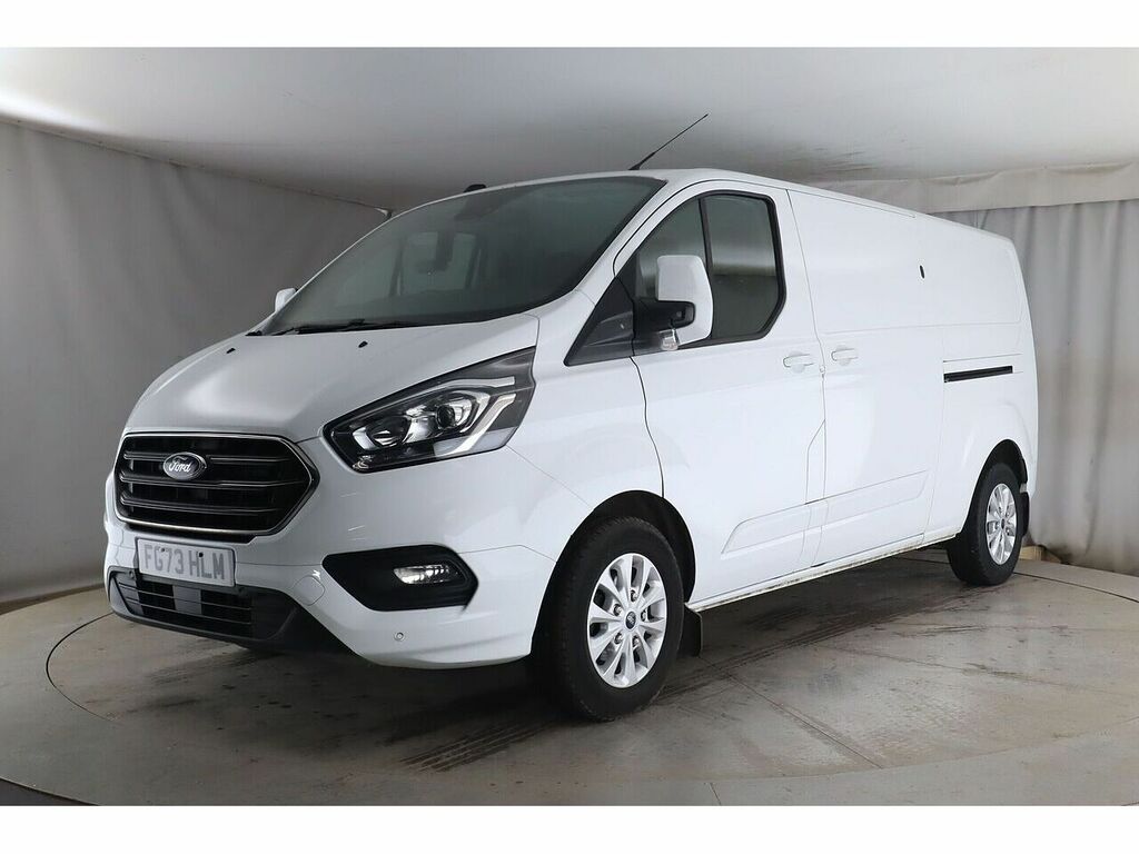 Ford Transit Custom 300 Ecoblue Limited FG73HLM White #2