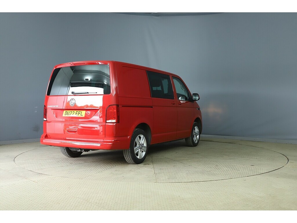 Volkswagen Transporter Tdi T32 Highline DU22EFL Red #4