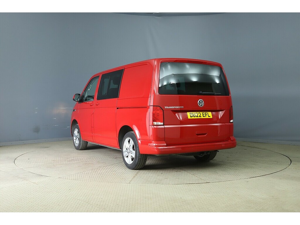 Volkswagen Transporter Tdi T32 Highline DU22EFL Red #2