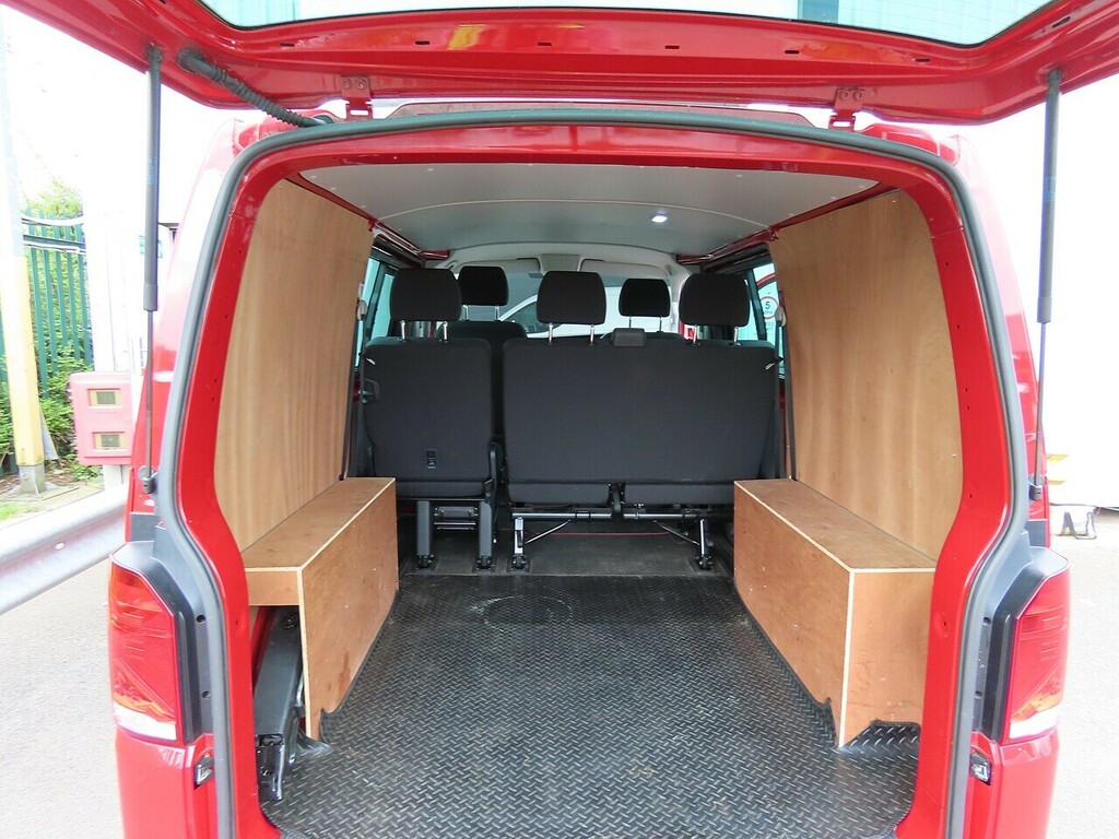 Volkswagen Transporter Tdi T32 Highline DU22EFL Red #6