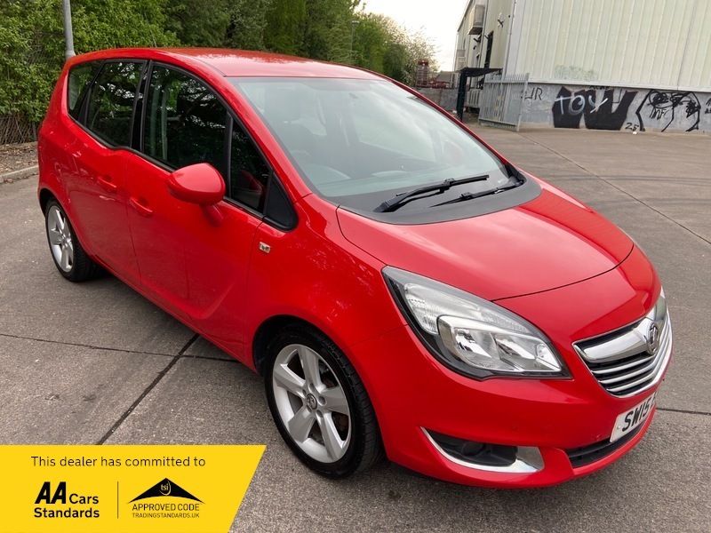 Vauxhall Meriva 1.4 Tech Line SW15EKM Red #2