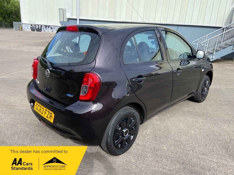 Nissan Micra 1.2 Visia SC63FZR Black #6