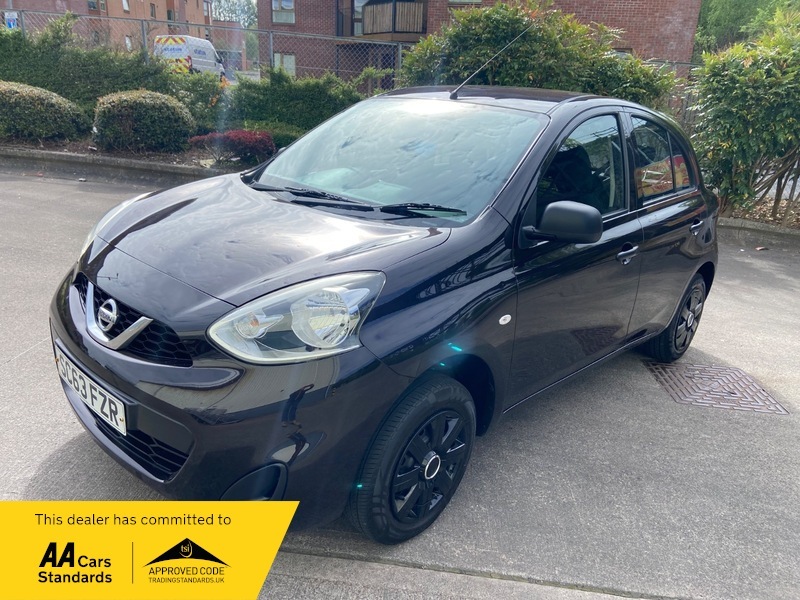 Nissan Micra 1.2 Visia SC63FZR Black #4