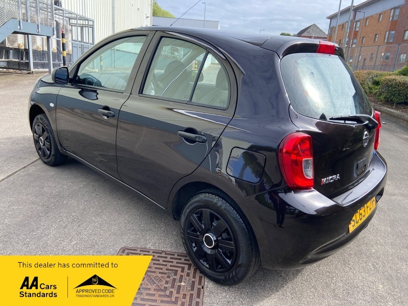 Nissan Micra 1.2 Visia SC63FZR Black #5