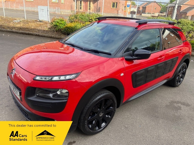 Citroen C4 Cactus 1.6 Bluehdi Flair HK17MZY Red #6