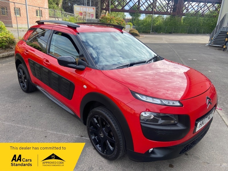 Citroen C4 Cactus 1.6 Bluehdi Flair HK17MZY Red #4