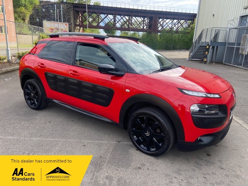Citroen C4 Cactus 1.6 Bluehdi Flair HK17MZY Red #3