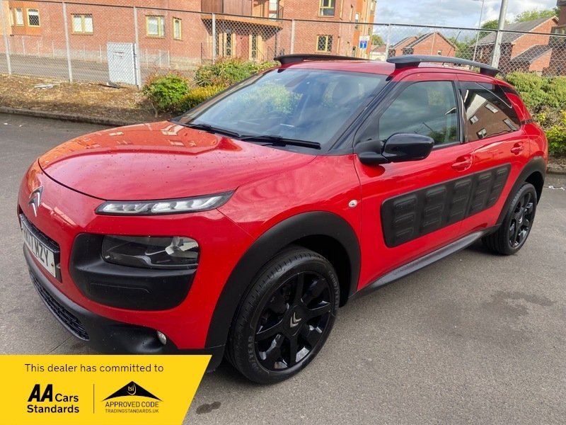 Citroen C4 Cactus 1.6 Bluehdi Flair HK17MZY Red #5