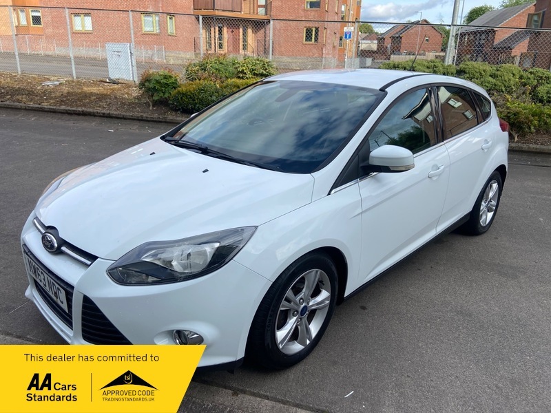 Ford Focus Zetec Tdci 1.6 MW63NDC White #5