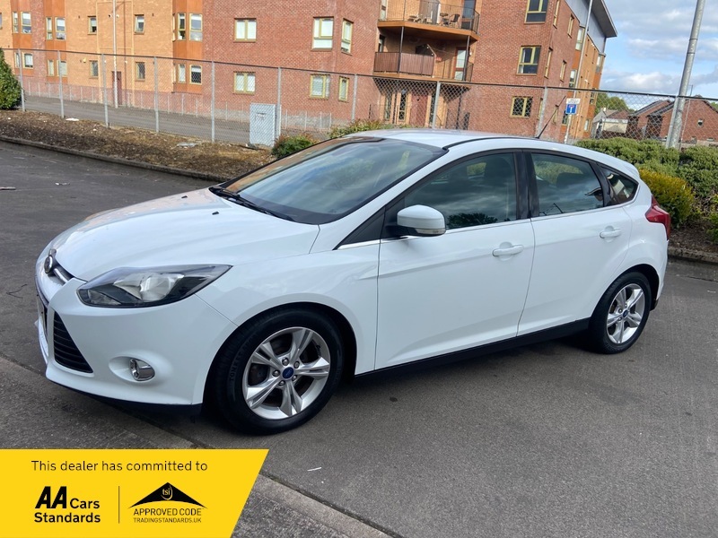 Ford Focus Zetec Tdci 1.6 MW63NDC White #6