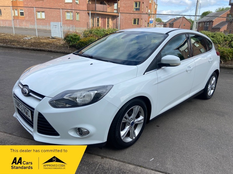 Ford Focus Zetec Tdci 1.6 MW63NDC White #4
