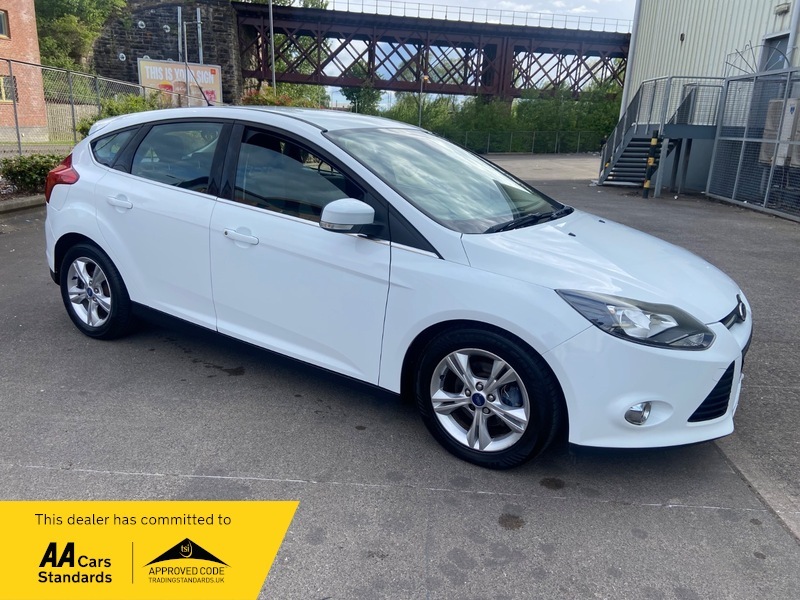 Ford Focus Zetec Tdci 1.6 MW63NDC White #3