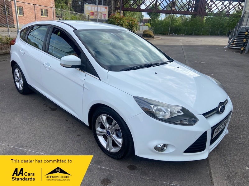 Ford Focus Zetec Tdci 1.6 MW63NDC White #2