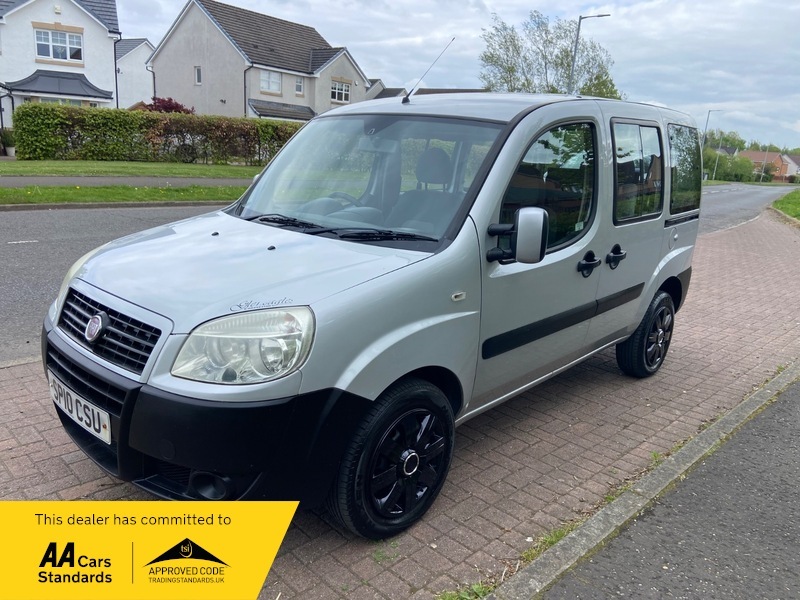 Fiat Doblo 1.9 Jtd Multijet Panel Van Swb White #16