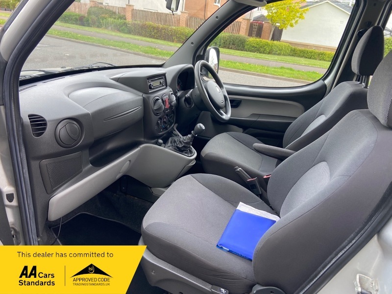Fiat Doblo 1.9 Jtd Multijet Panel Van Swb White #11