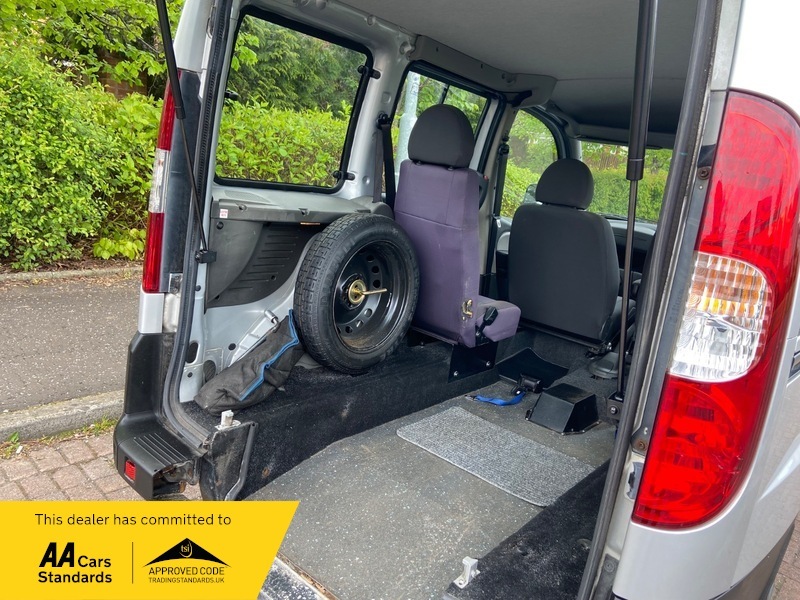 Fiat Doblo 1.9 Jtd Multijet Panel Van Swb White #9
