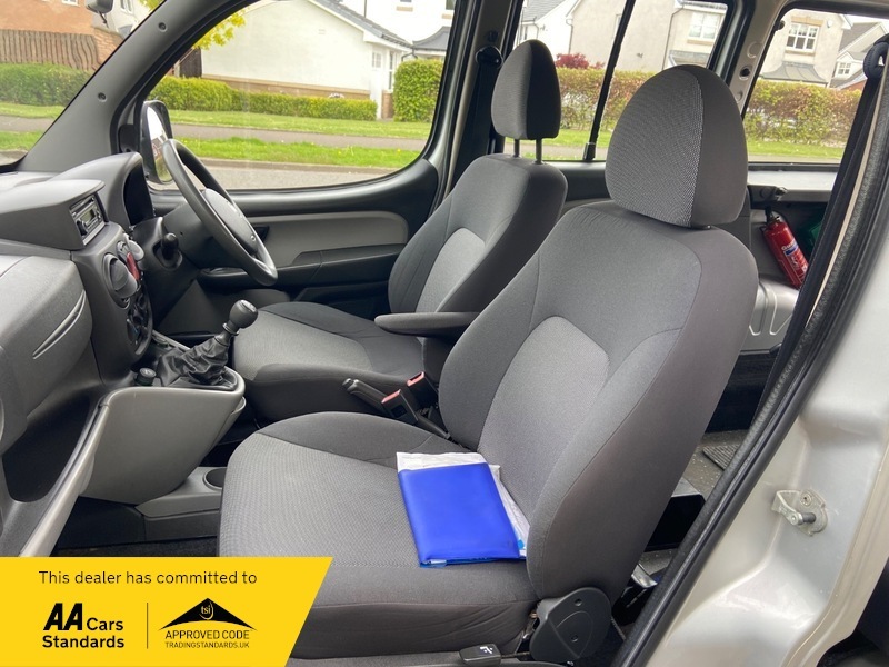 Fiat Doblo 1.9 Jtd Multijet Panel Van Swb White #12
