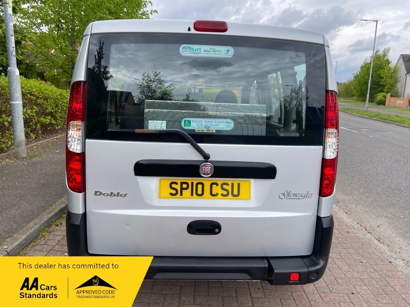 Fiat Doblo 8V Active Gleneagles Wheelchair Silver #5