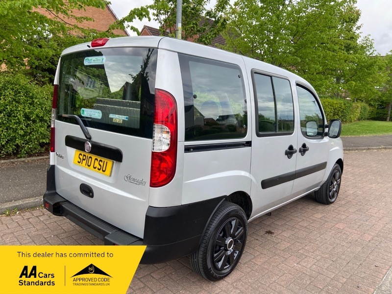 Fiat Doblo 8V Active Gleneagles Wheelchair Silver #3