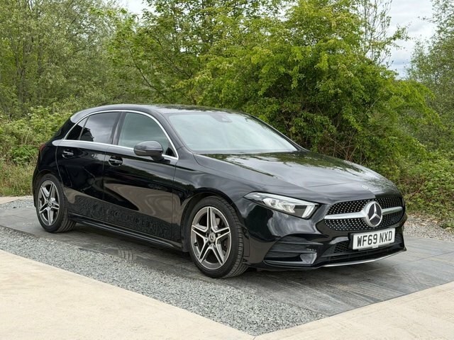 Mercedes-Benz A Class 1.3 A200 Amg Line Hatchback 7G-dct Euro WF69NXD Black #4