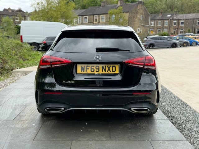 Mercedes-Benz A Class 1.3 A200 Amg Line Hatchback 7G-dct Euro WF69NXD Black #3