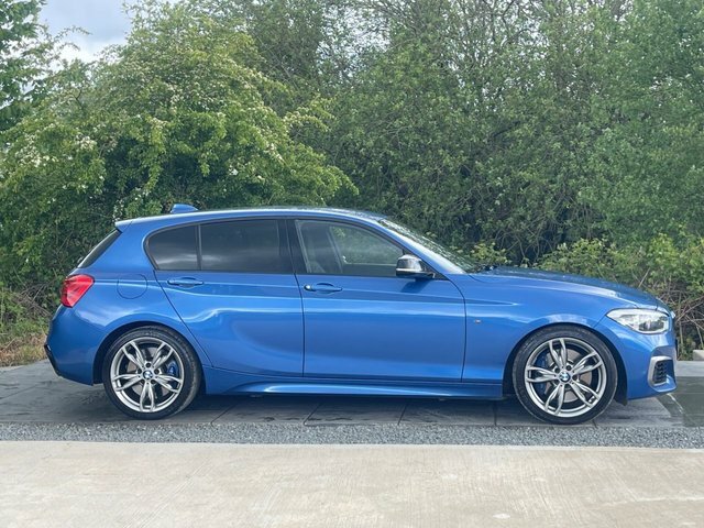 BMW 1 Series 3.0 M140i Hatchback Euro 6 S S MM17EUL Blue #3
