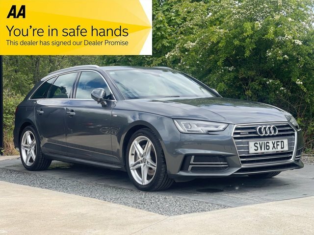 Audi A4 Avant 2.0 Tdi S Line Estate S Tronic Quattro Grey