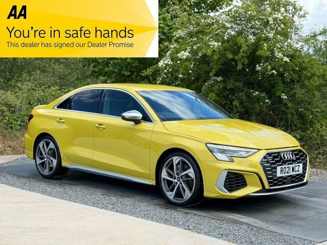 Audi S3 2.0 Tfsi Saloon S Tronic Quattro Euro 6 Yellow
