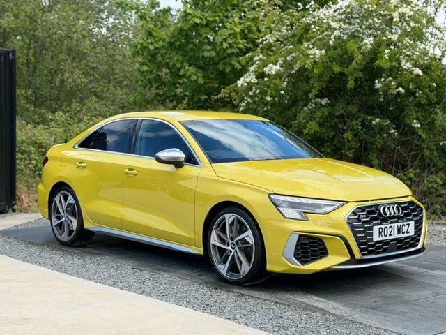 Audi S3 2.0 Tfsi Saloon S Tronic Quattro Euro 6 RO21WCZ Yellow #2