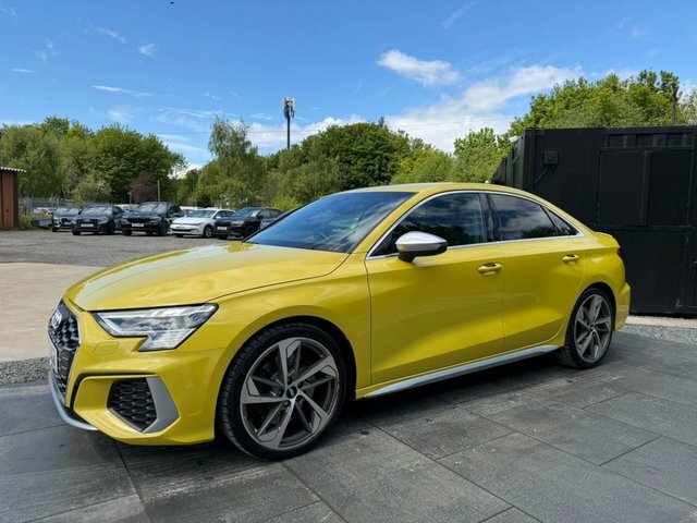 Audi S3 2.0 Tfsi Saloon S Tronic Quattro Euro 6 RO21WCZ Yellow #4