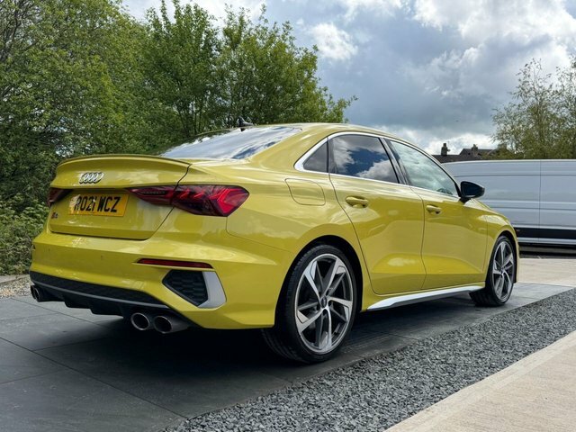 Audi S3 2.0 Tfsi Saloon S Tronic Quattro Euro 6 RO21WCZ Yellow #5