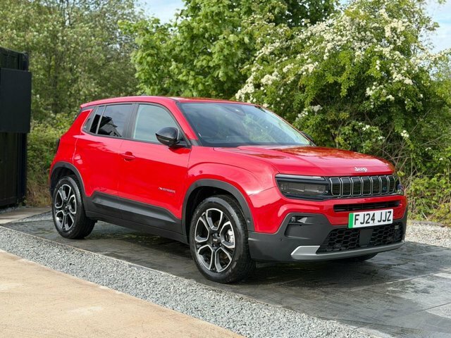 Jeep Avenger 54Kwh Summit Suv 156 Ps FJ24JJZ Red #4