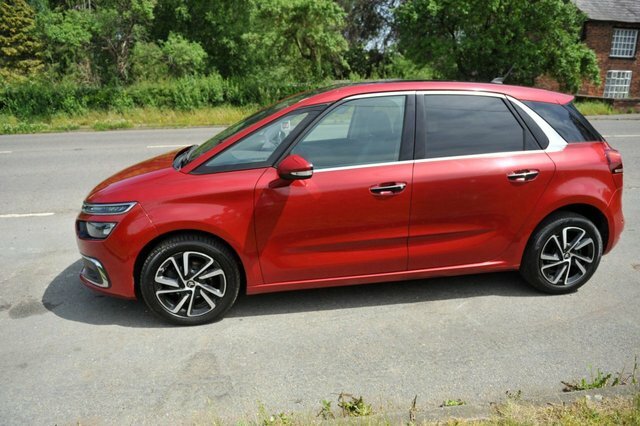 Citroen C4 Picasso 1.6 Bluehdi Flair Mpv Eat6 Euro 6 S S Red #4
