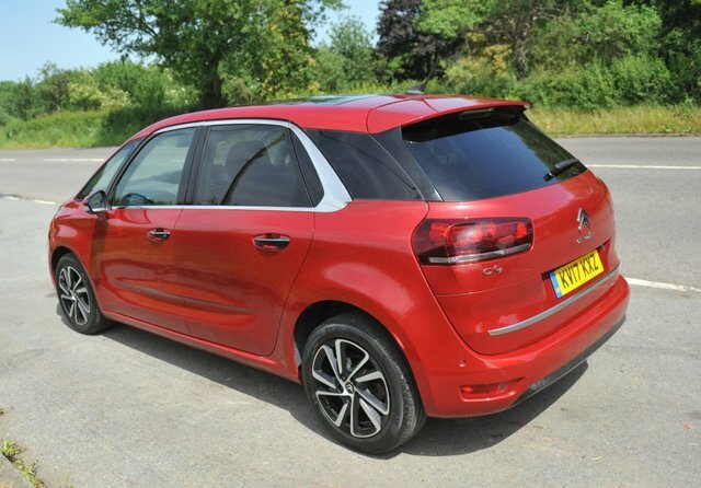 Citroen C4 Picasso 1.6 Bluehdi Flair Mpv Eat6 Euro 6 S S Red #5