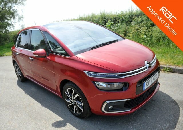 Citroen C4 Picasso 1.6 Bluehdi Flair Mpv Eat6 Euro 6 S S Red