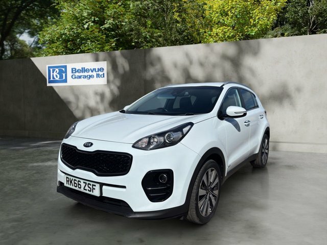 Kia Sportage 2.0 Crdi Kx-3 Suv Awd Euro 6 134 RK66ZSF White #4