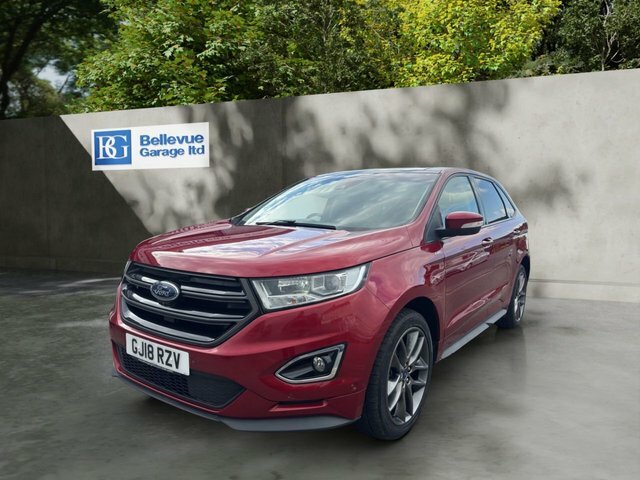 Ford Edge 2.0 Tdci St-line Suv Powershift Awd Eur GJ18RZV Red #4