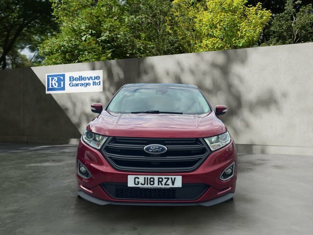 Ford Edge 2.0 Tdci St-line Suv Powershift Awd Eur GJ18RZV Red #3