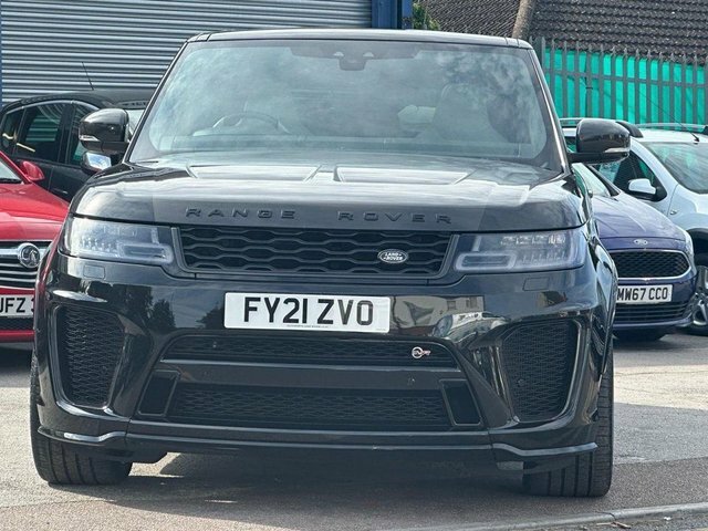 Land Rover Range Rover Sport 5.0 P575 V8 Gpf Svr Suv 4Wd Euro 6 FY21ZVO Black #3