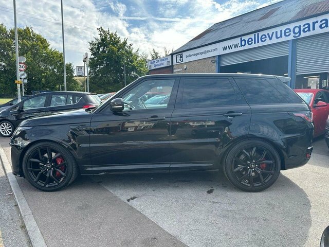 Land Rover Range Rover Sport 5.0 P575 V8 Gpf Svr Suv 4Wd Euro 6 FY21ZVO Black #6