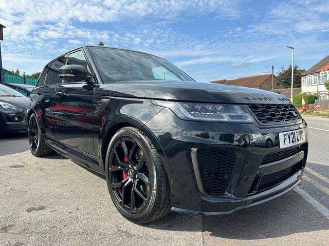Land Rover Range Rover Sport 5.0 P575 V8 Gpf Svr Suv 4Wd Euro 6 FY21ZVO Black #4
