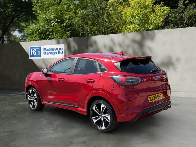 Ford Puma 1.0T Ecoboost Mhev St-line X Suv NA70OLX Red #5