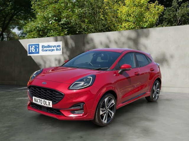 Ford Puma 1.0T Ecoboost Mhev St-line X Suv NA70OLX Red #4