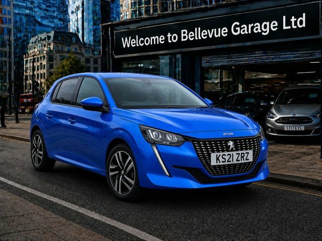 Peugeot 208 1.2 Puretech Allure Hatchback Eu Blue