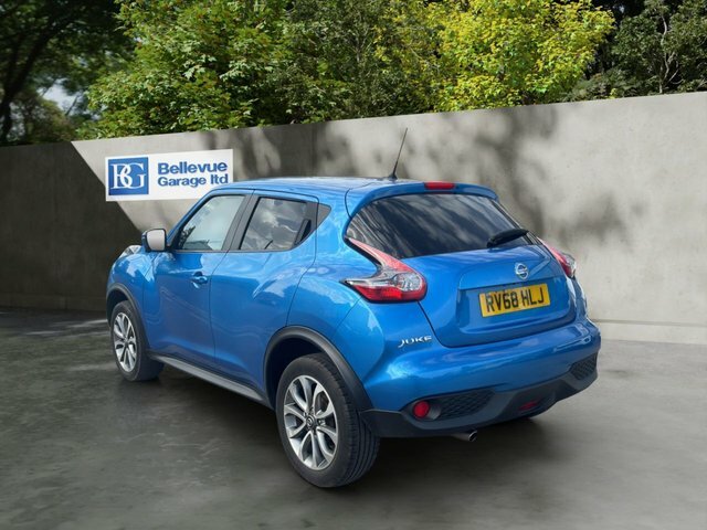 Nissan Juke 1.6 Tekna Suv Xtron Euro 6 117 Ps RV68HLJ Blue #5
