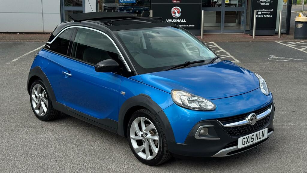 Vauxhall Adam 1.0I Turbo Ecoflex Rocks Air Hatchback Blue #4