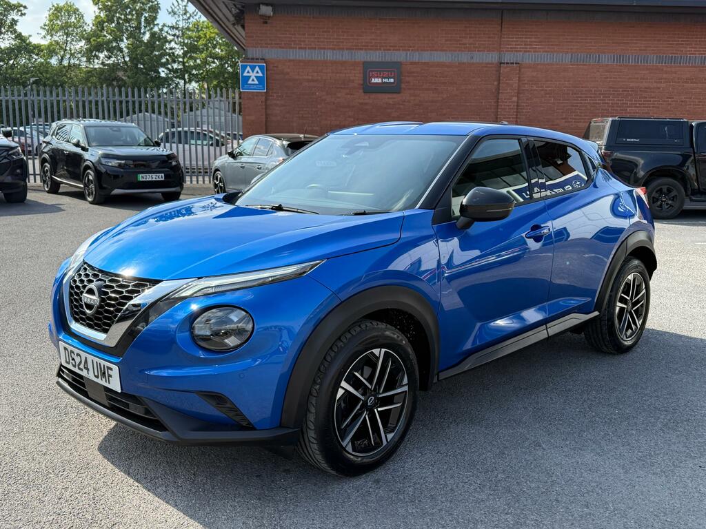 Nissan Juke 1.0 Dig-t N-connecta Suv Dct Euro DS24UMF Blue #6