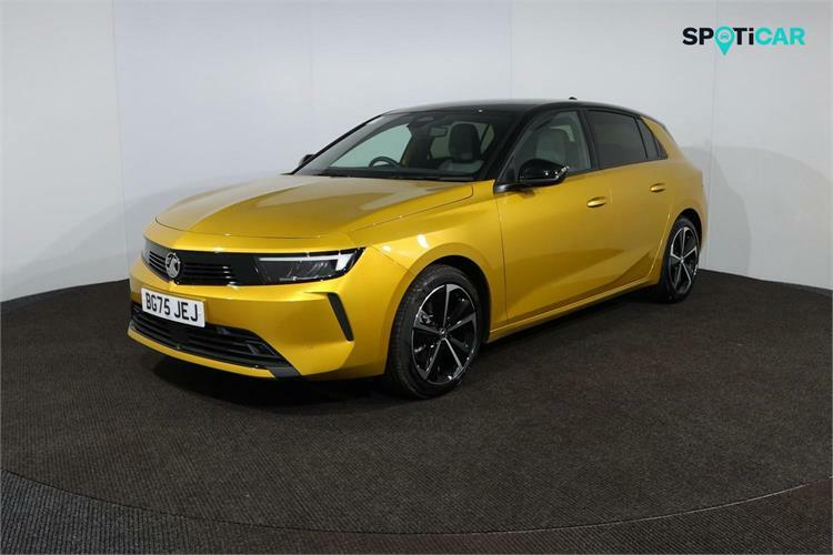 Vauxhall Astra 1.2 Hybrid Griffin Hatchback Hybrid E-d Yellow #5