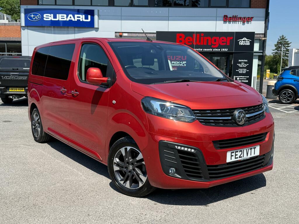 Vauxhall Vivaro 2.0 Turbo D Elite M Mpv Swb Euro 6 Red