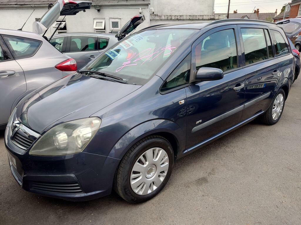 Vauxhall Zafira 1.6 Life Euro 4 Blue